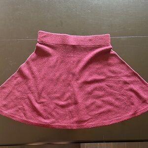 Elegant Burgundy Women's Skirt
